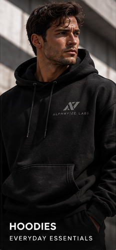 ALPHAVIZE LABS Men HOODIES